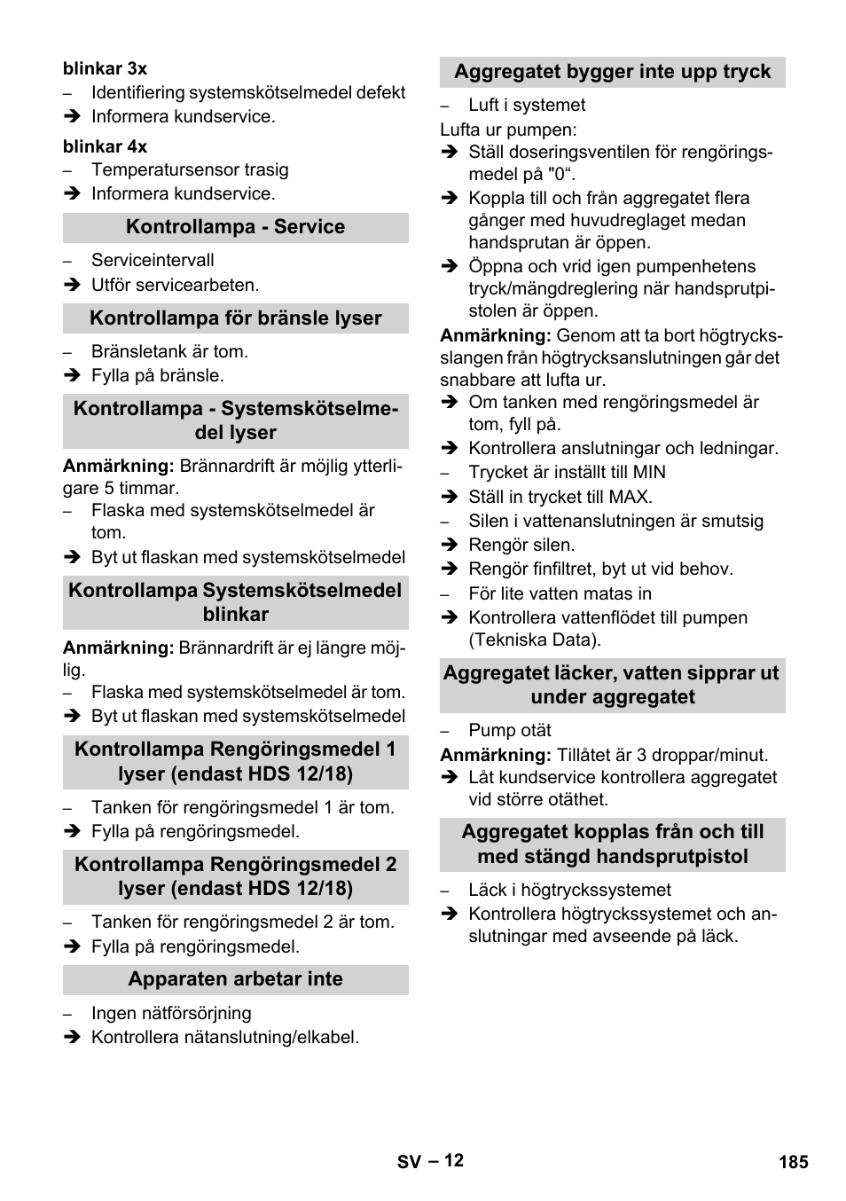 Karcher HDS 7-12-4 M User Manual | Page 185 / 516