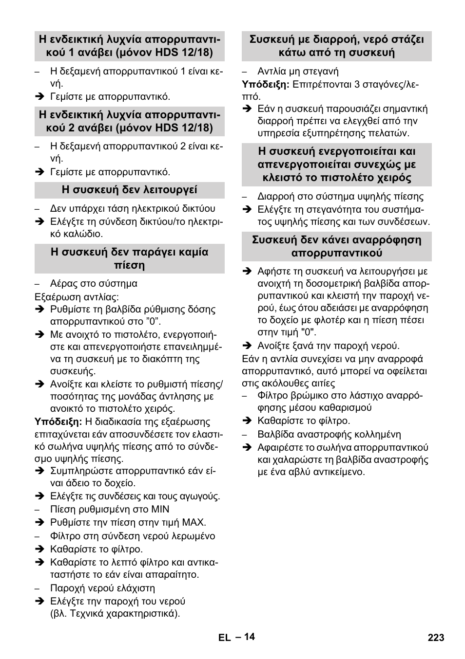 Karcher HDS 7-12-4 M User Manual | Page 223 / 516