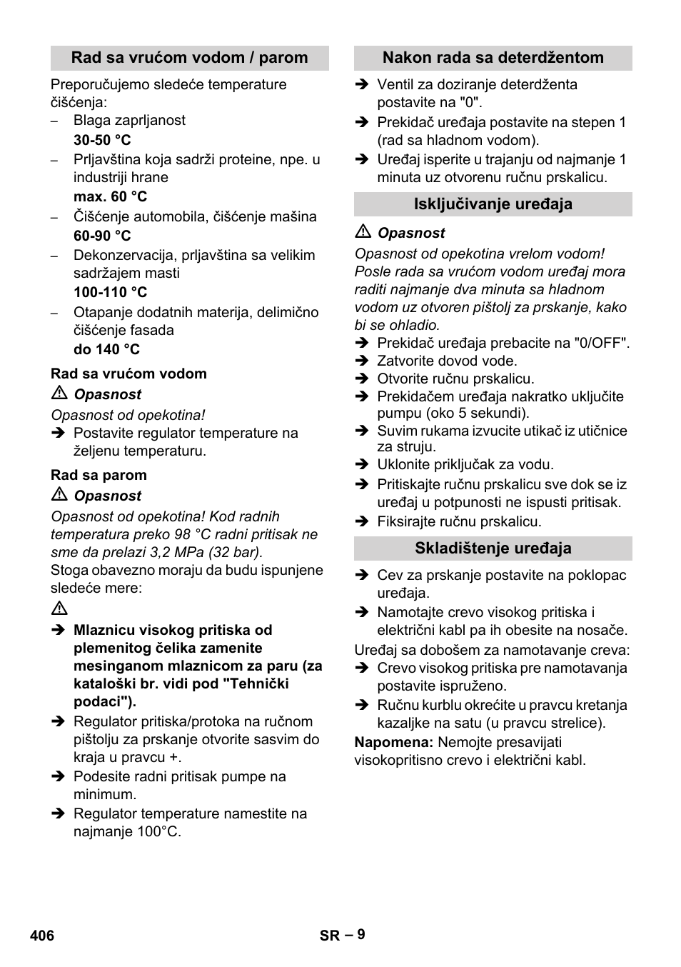 Karcher HDS 7-12-4 M User Manual | Page 406 / 516