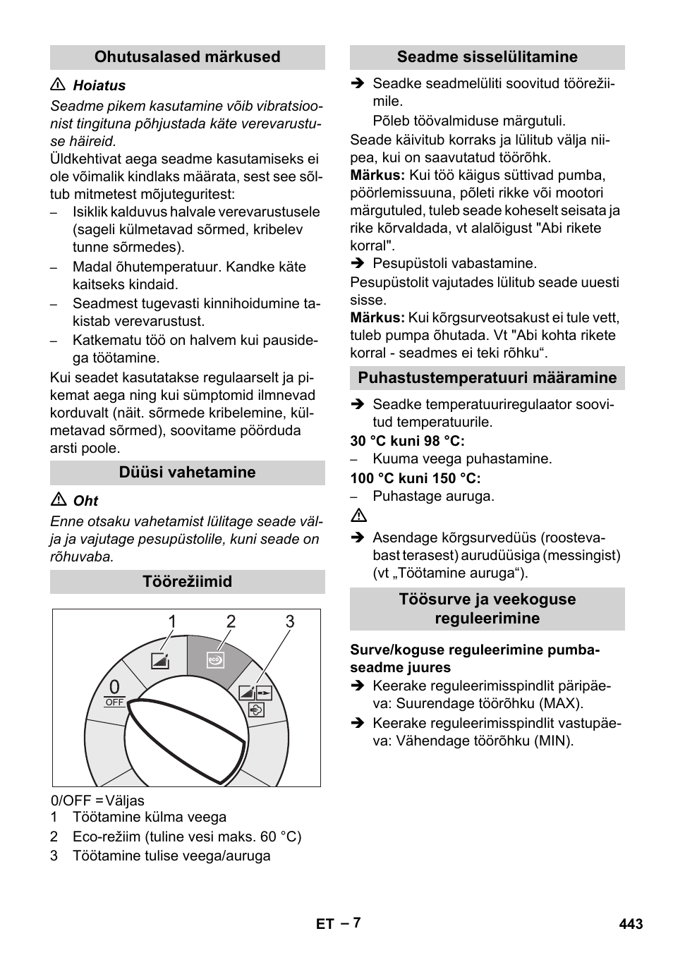 Karcher HDS 7-12-4 M User Manual | Page 443 / 516