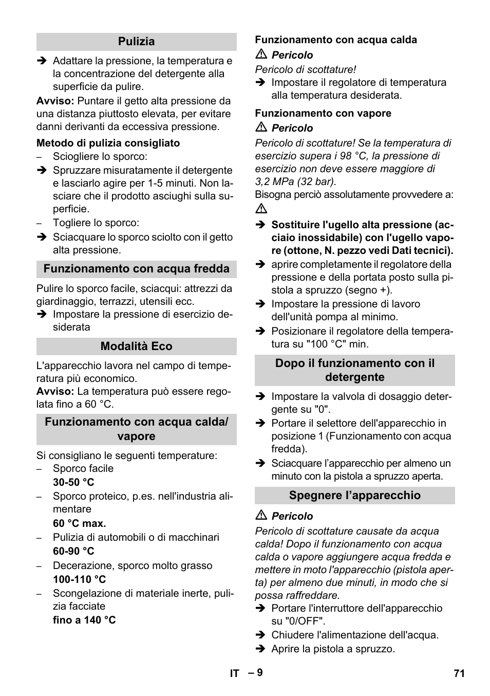 Karcher HDS 7-12-4 M User Manual | Page 71 / 516