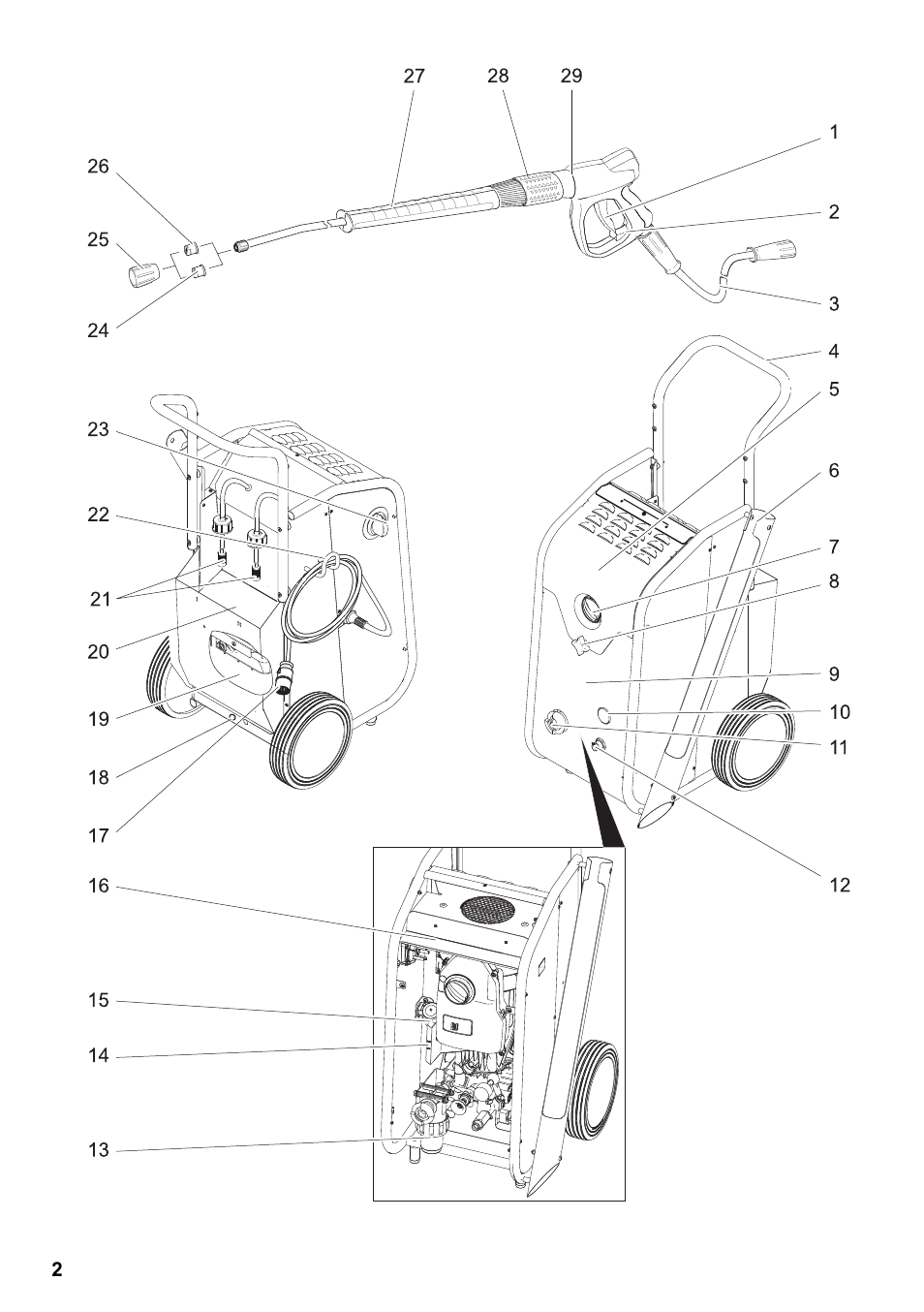 Karcher HD 10-15-4 Cage Food User Manual | Page 2 / 256