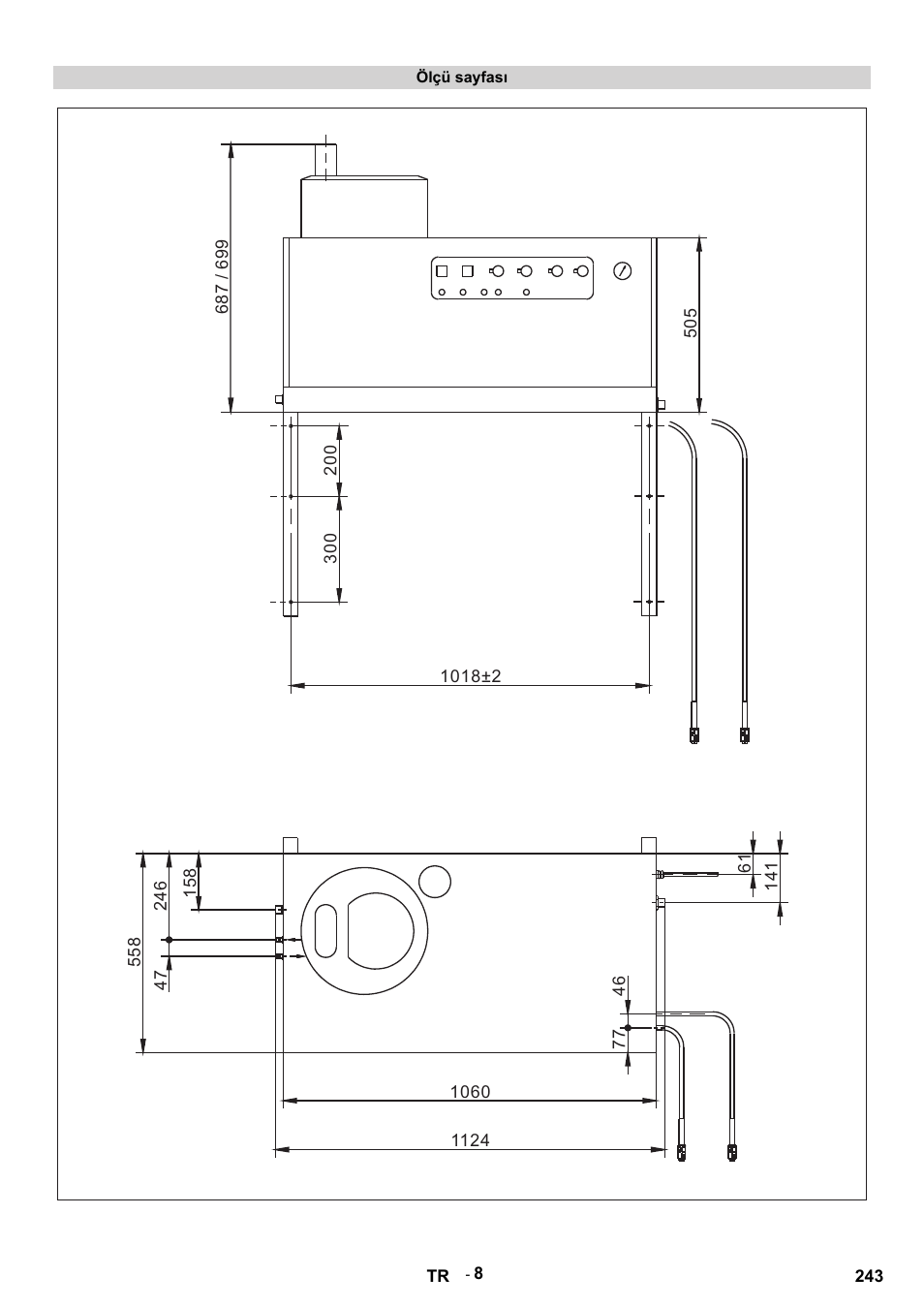 Ölçü sayfası | Karcher HDS 9-14-4 ST User Manual | Page 243 / 450