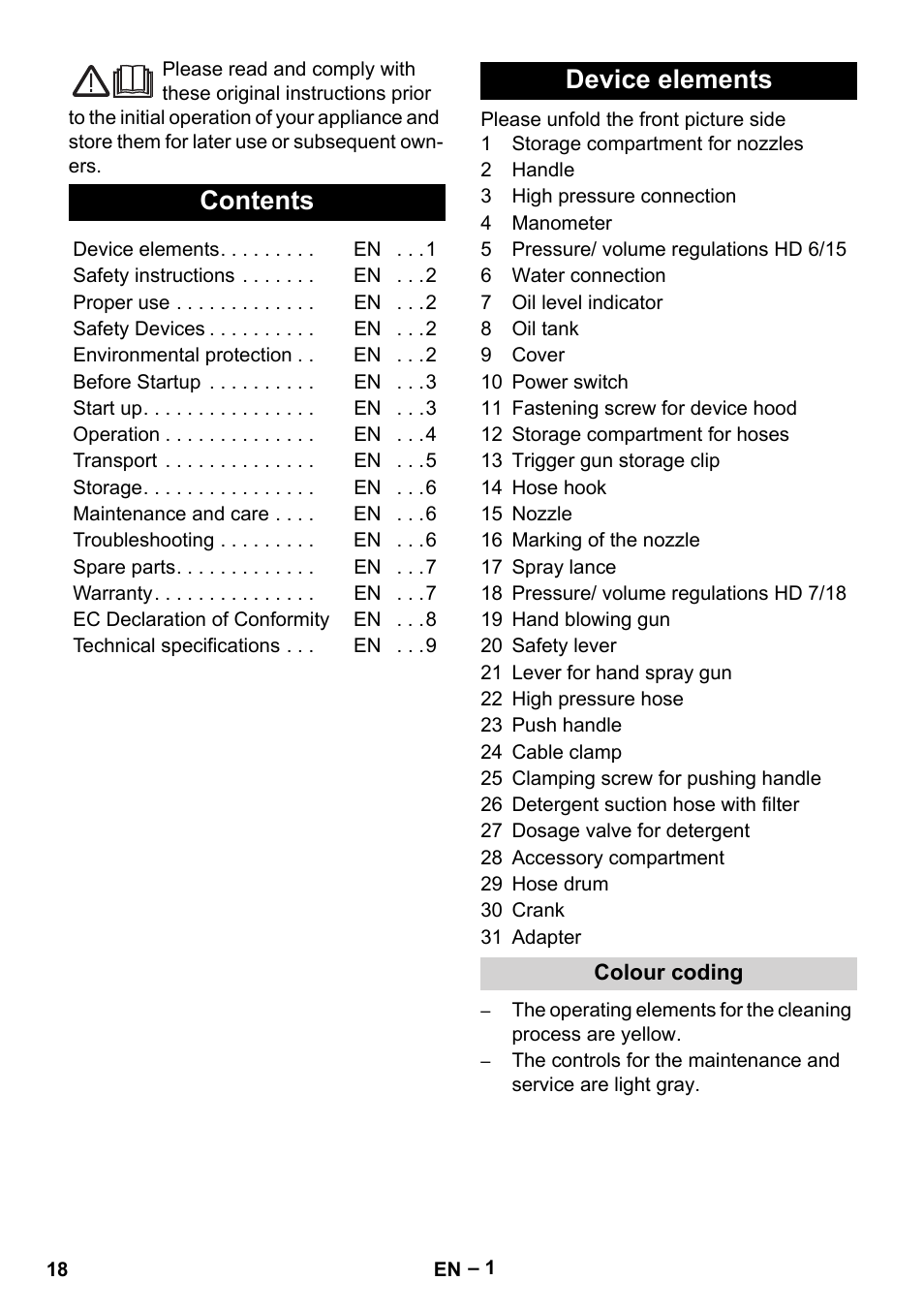 Karcher HD 6-12-4 CX Plus User Manual | Page 18 / 364