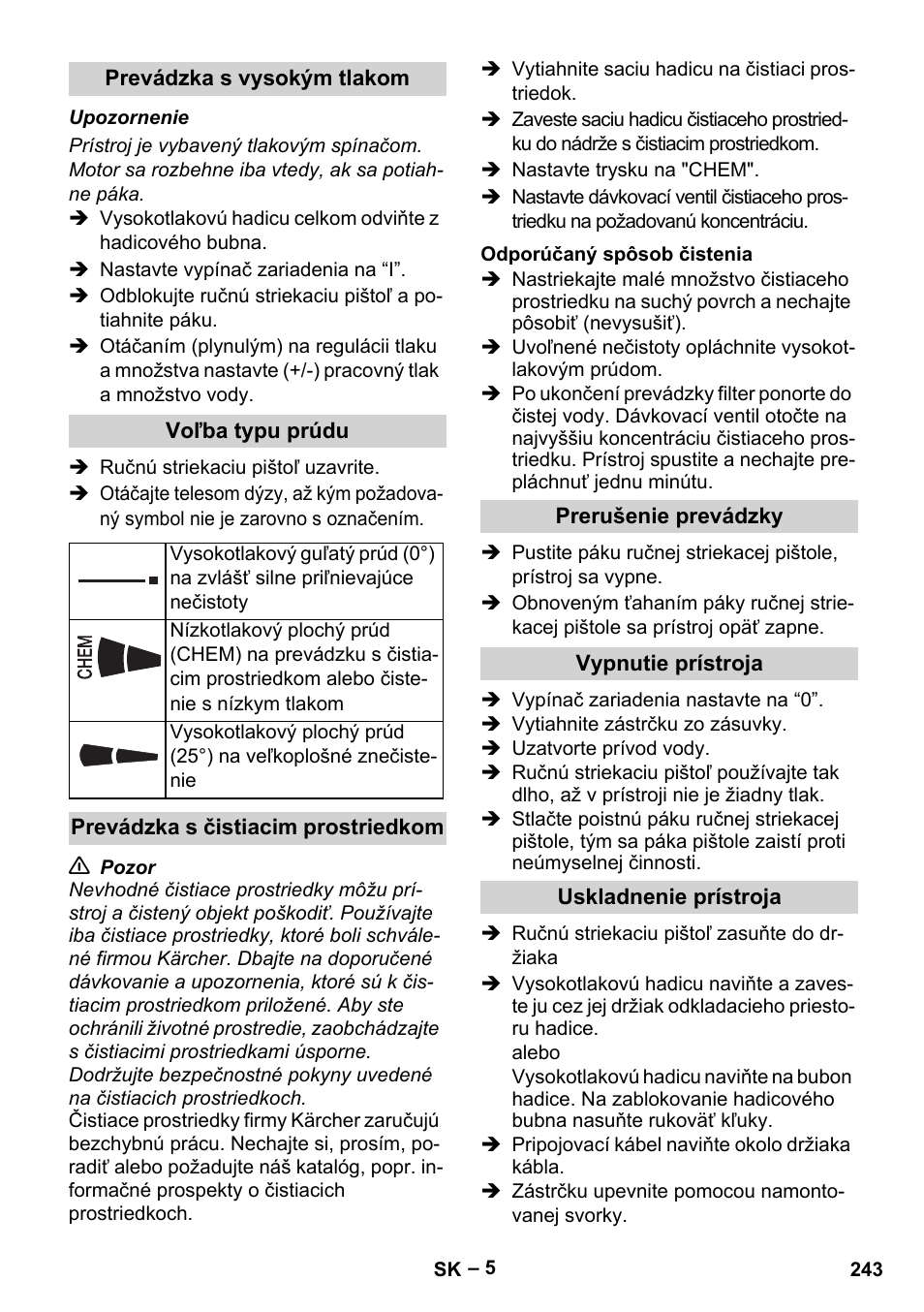 Karcher HD 6-12-4 CX Plus User Manual | Page 243 / 364