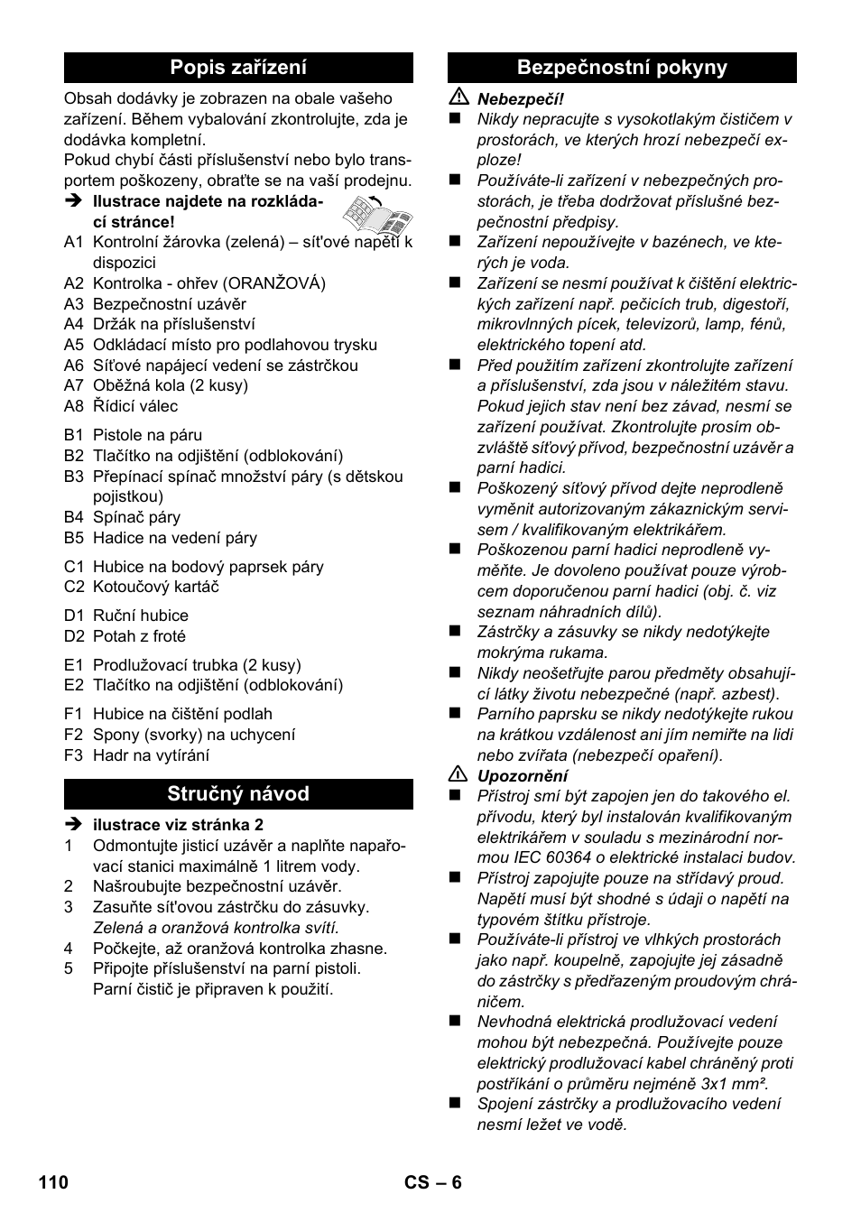 Karcher SC 1-020 User Manual | Page 110 / 210