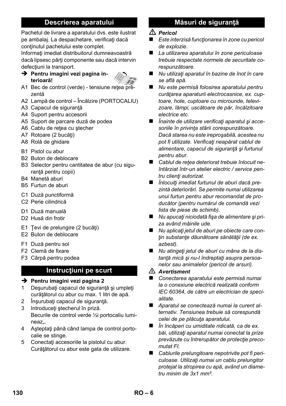 Karcher SC 1-020 User Manual | Page 130 / 210