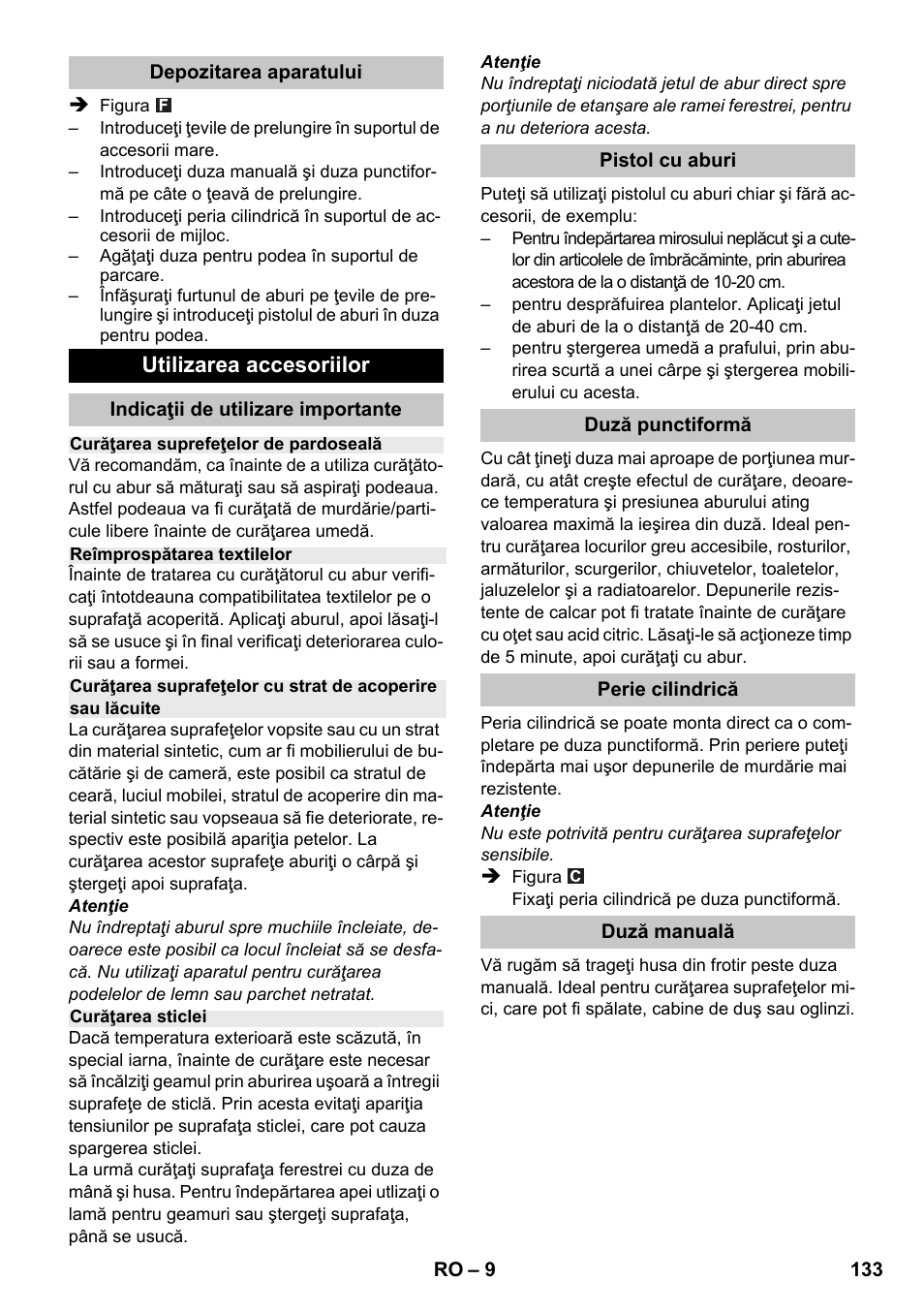 Karcher SC 1-020 User Manual | Page 133 / 210