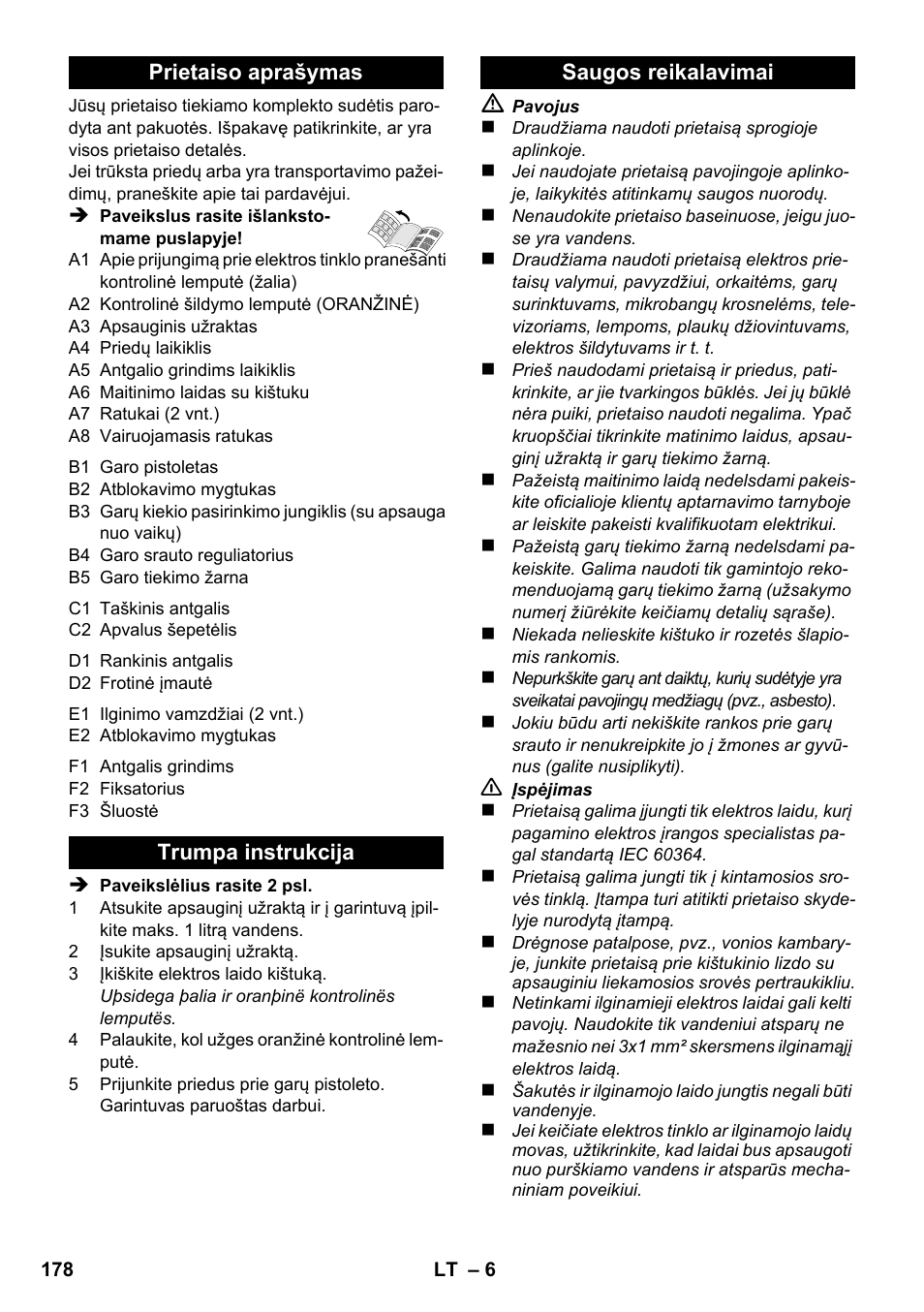 Karcher SC 1-020 User Manual | Page 178 / 210
