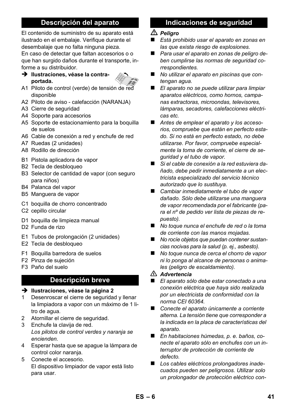 Karcher SC 1-020 User Manual | Page 41 / 210