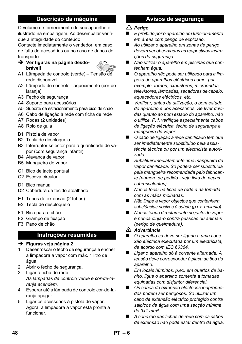 Karcher SC 1-020 User Manual | Page 48 / 210