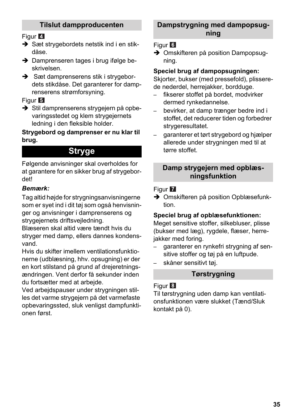 Stryge | Karcher Stirerie SI 2-600 CB User Manual | Page 35 / 120