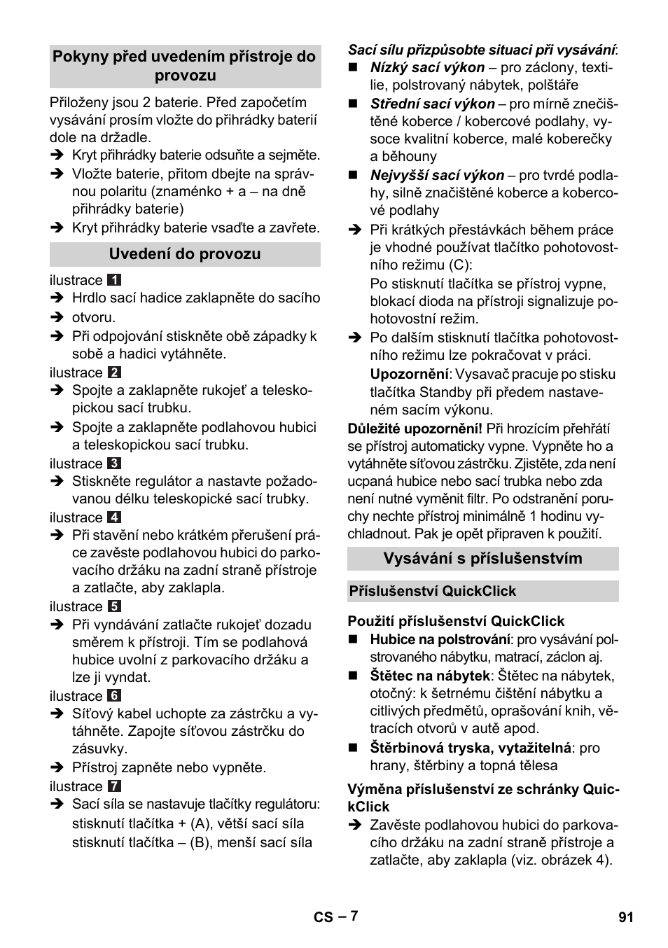 Karcher VC 6300 User Manual | Page 91 / 188