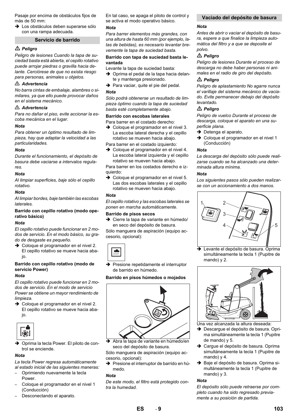 Karcher KM 120-150 R D User Manual | Page 103 / 300