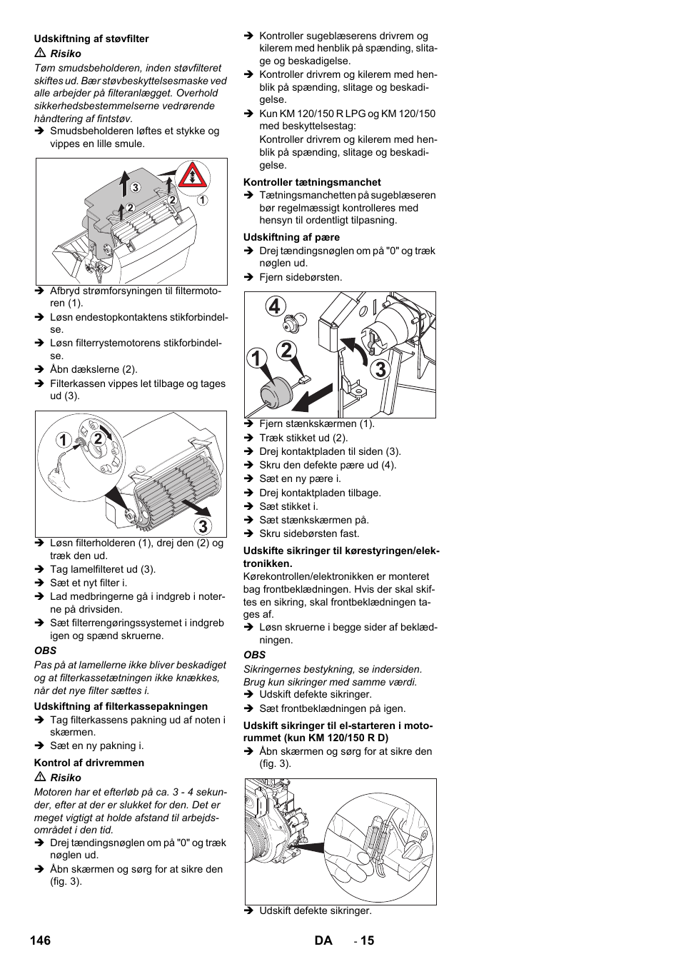 Karcher KM 120-150 R D User Manual | Page 146 / 300