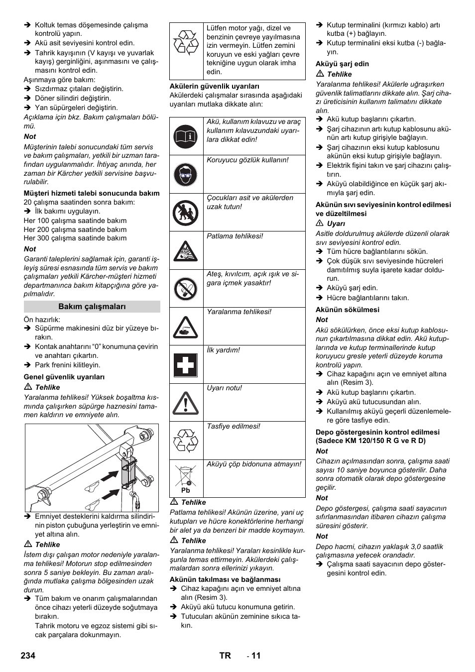 Karcher KM 120-150 R D User Manual | Page 234 / 300
