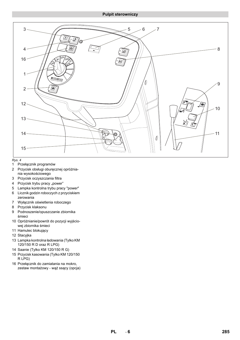 Karcher KM 120-150 R D User Manual | Page 285 / 300