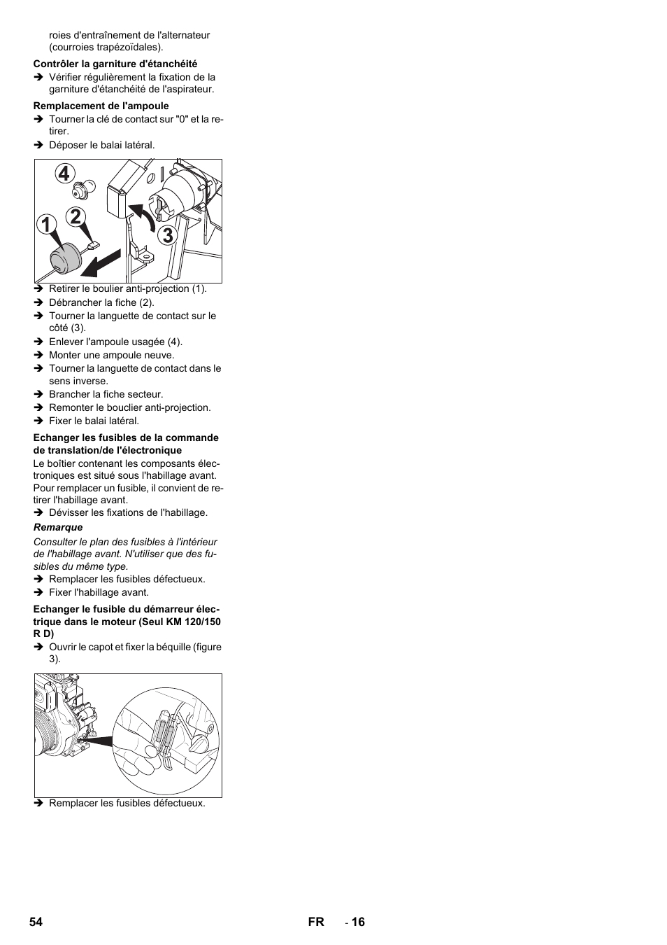 Karcher KM 120-150 R D User Manual | Page 54 / 300