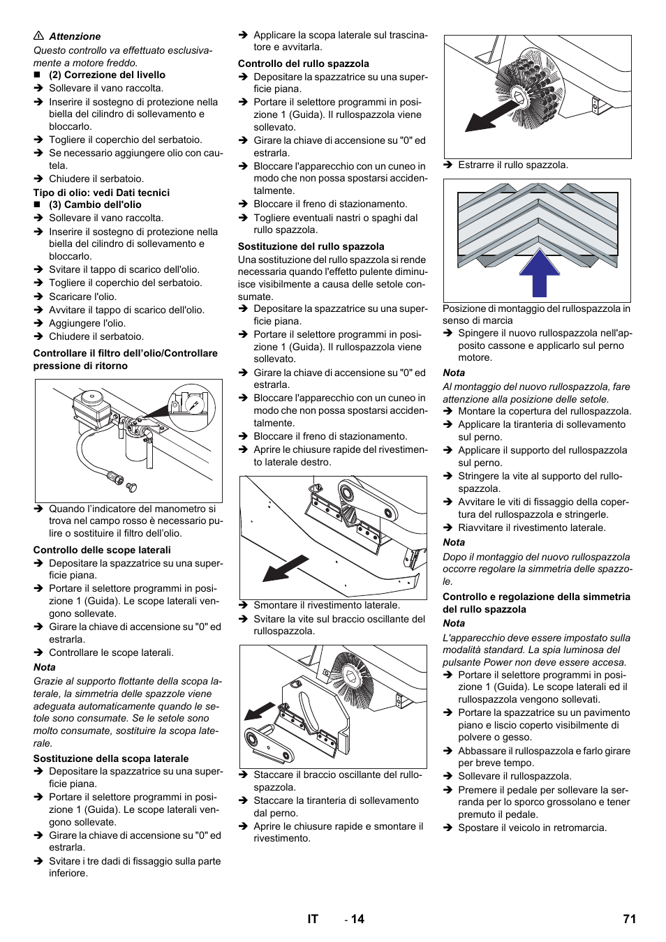 Karcher KM 120-150 R D User Manual | Page 71 / 300