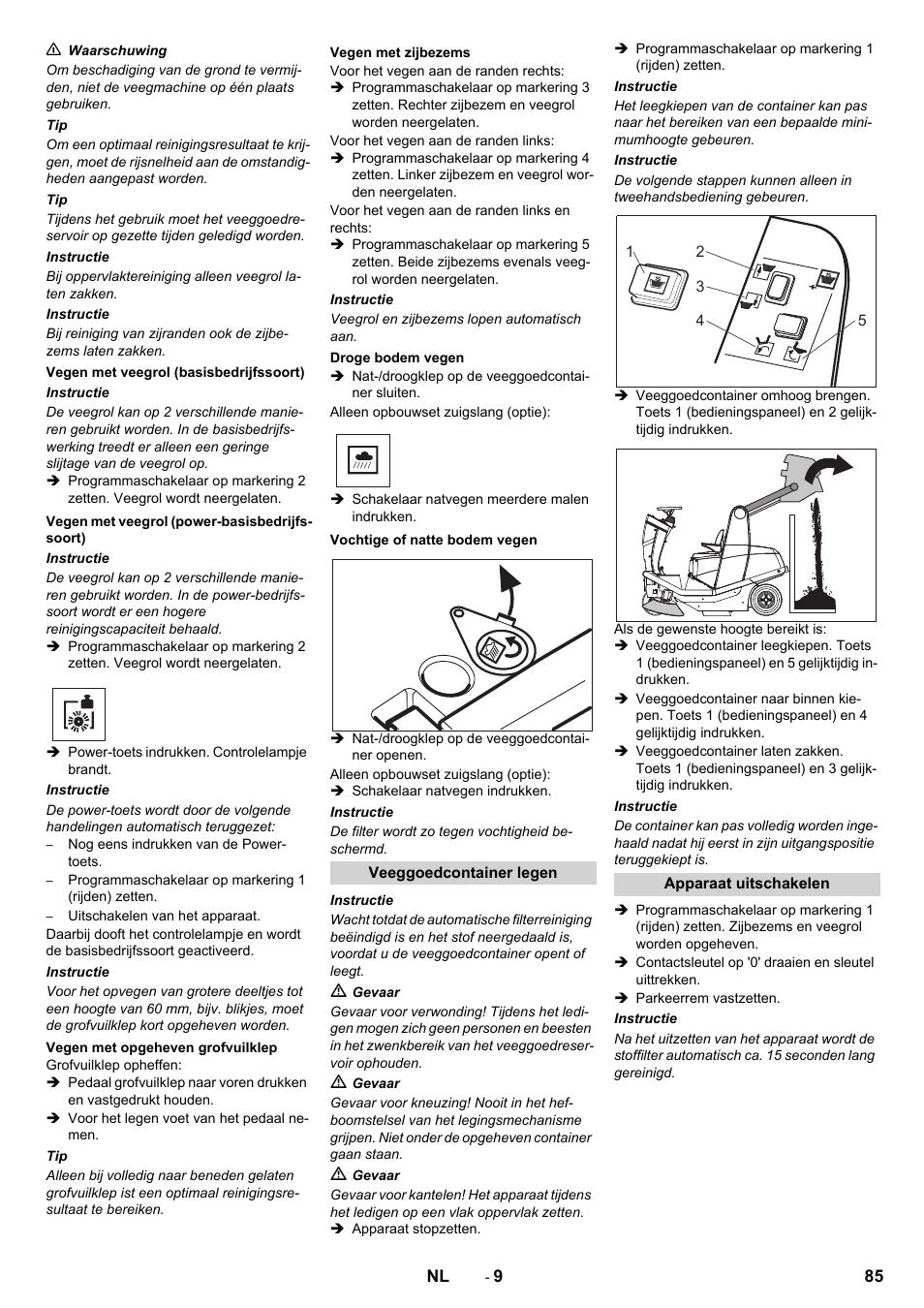 Karcher KM 120-150 R D User Manual | Page 85 / 300