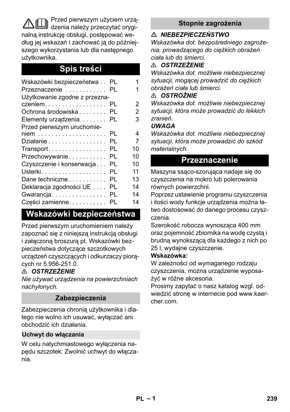 Karcher BD 40-25 C Bp Pack User Manual | Page 239 / 380