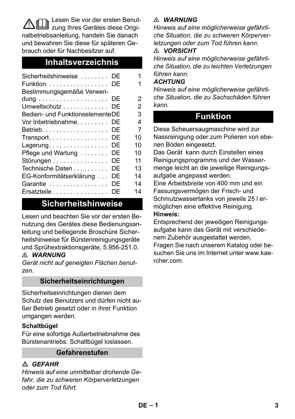 Karcher BD 40-25 C Bp Pack User Manual | Page 3 / 380