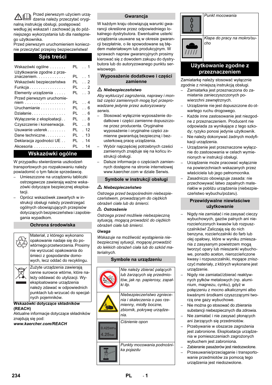 Karcher KM 90-60 R Bp Pack Advanced User Manual | Page 234 / 376