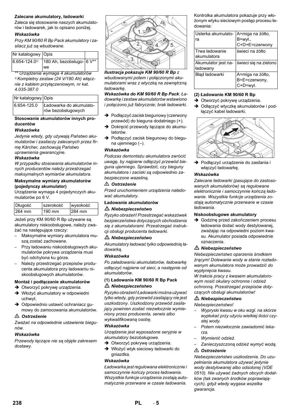 Karcher KM 90-60 R Bp Pack Advanced User Manual | Page 238 / 376