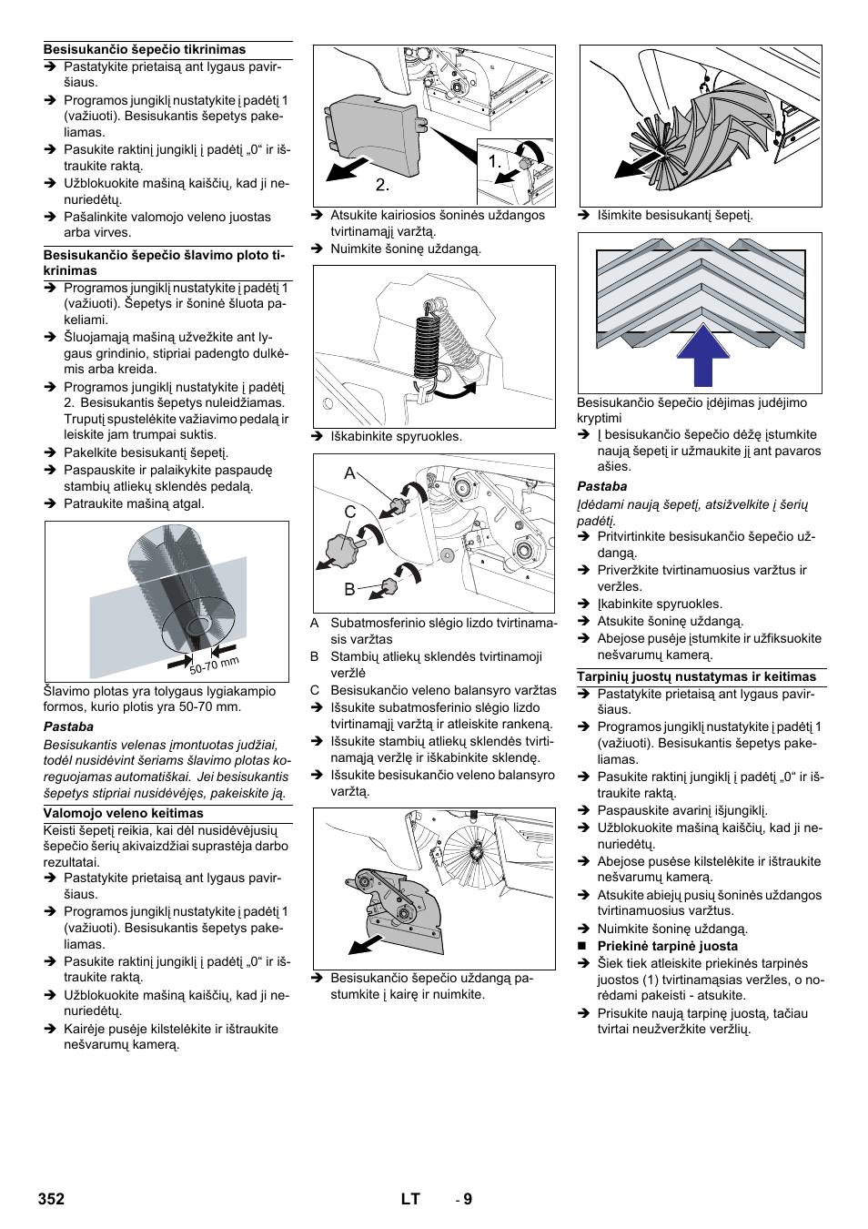 Karcher KM 90-60 R Bp Pack Advanced User Manual | Page 352 / 376