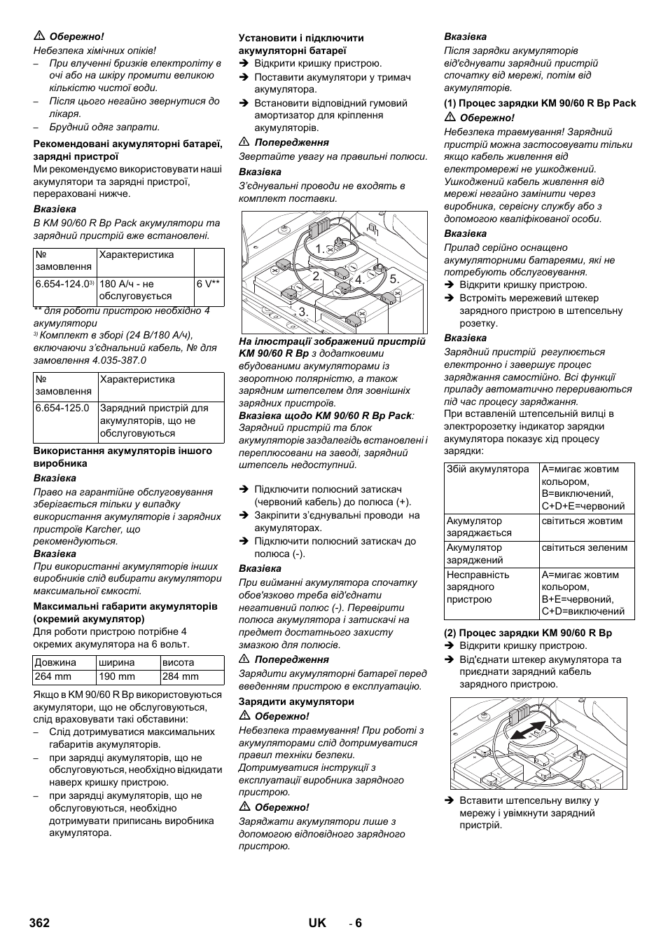 Karcher KM 90-60 R Bp Pack Advanced User Manual | Page 362 / 376