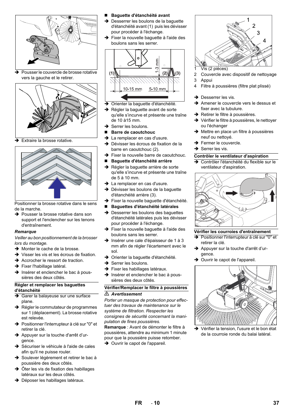 Karcher KM 90-60 R Bp Pack Advanced User Manual | Page 37 / 376