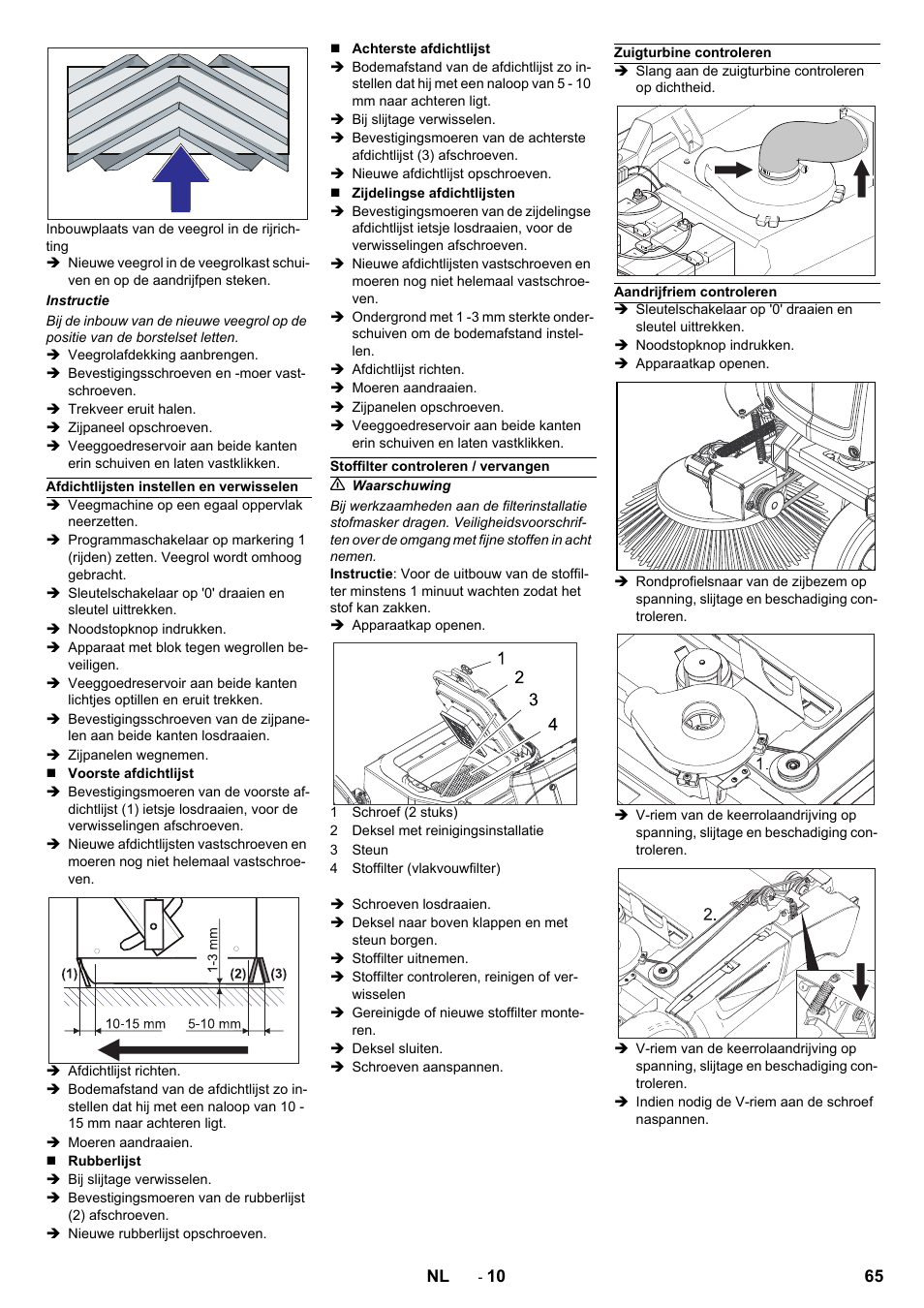 Karcher KM 90-60 R Bp Pack Advanced User Manual | Page 65 / 376