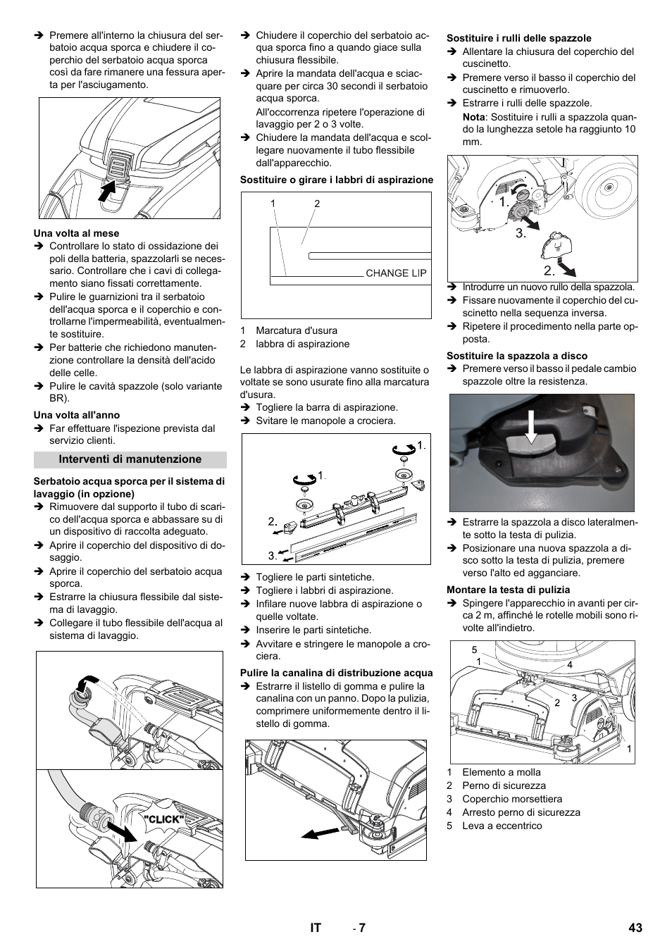 Karcher B 80 W User Manual | Page 43 / 310