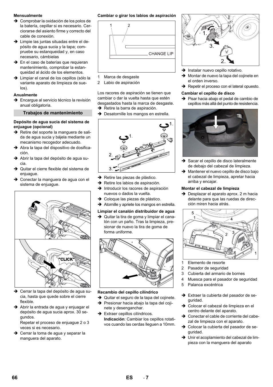 Karcher B 80 W User Manual | Page 66 / 310