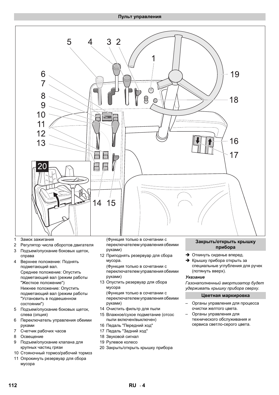 Karcher KMR 1250 D KAT User Manual | Page 112 / 124