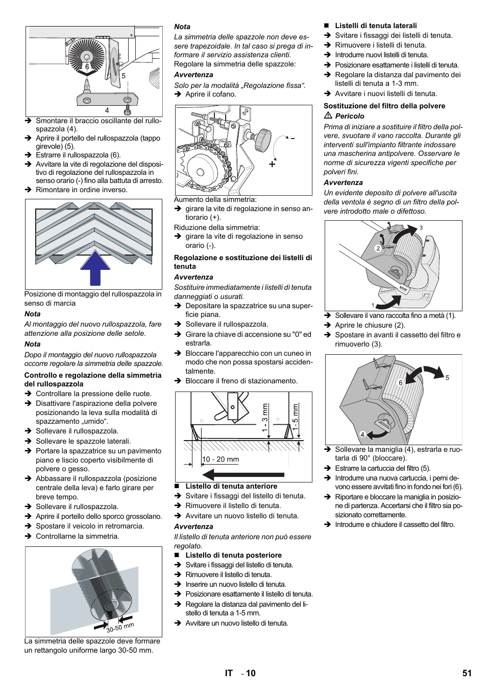 Karcher KMR 1250 D KAT User Manual | Page 51 / 124