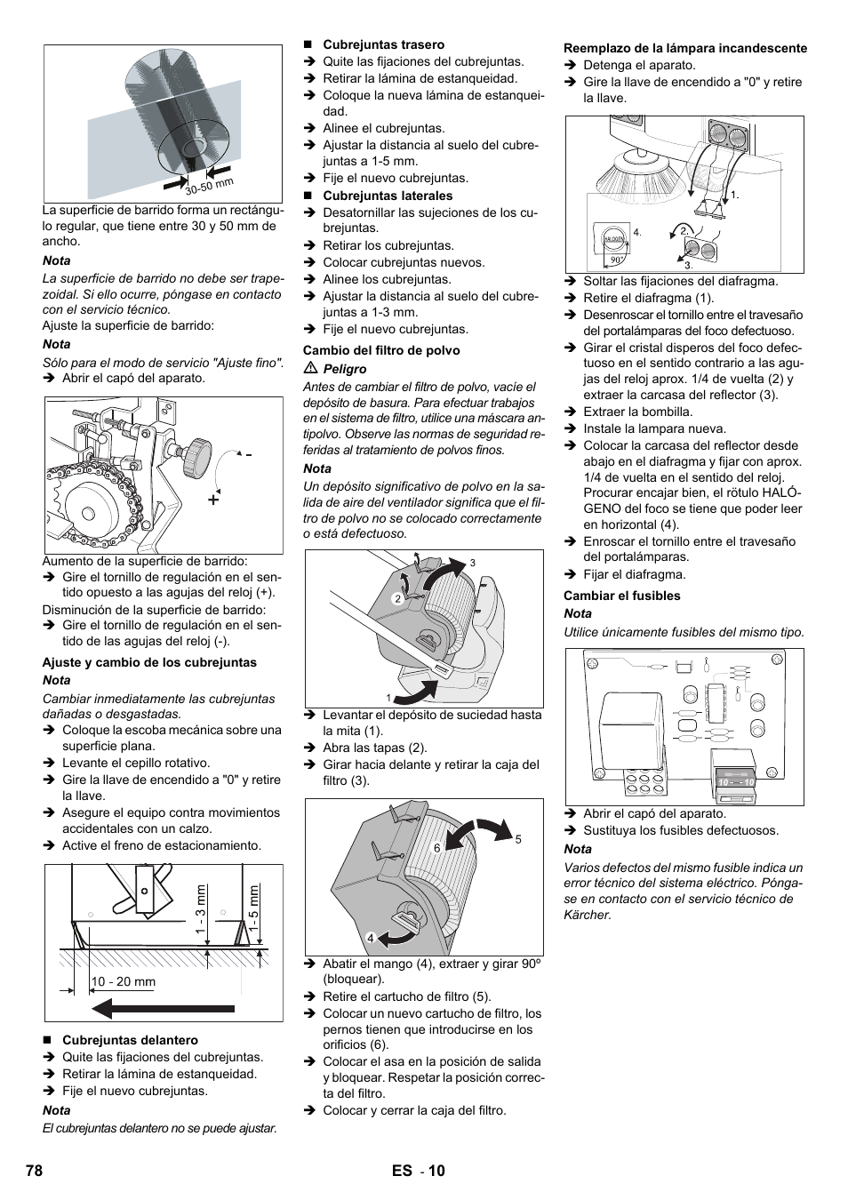 Karcher KMR 1250 D KAT User Manual | Page 78 / 124