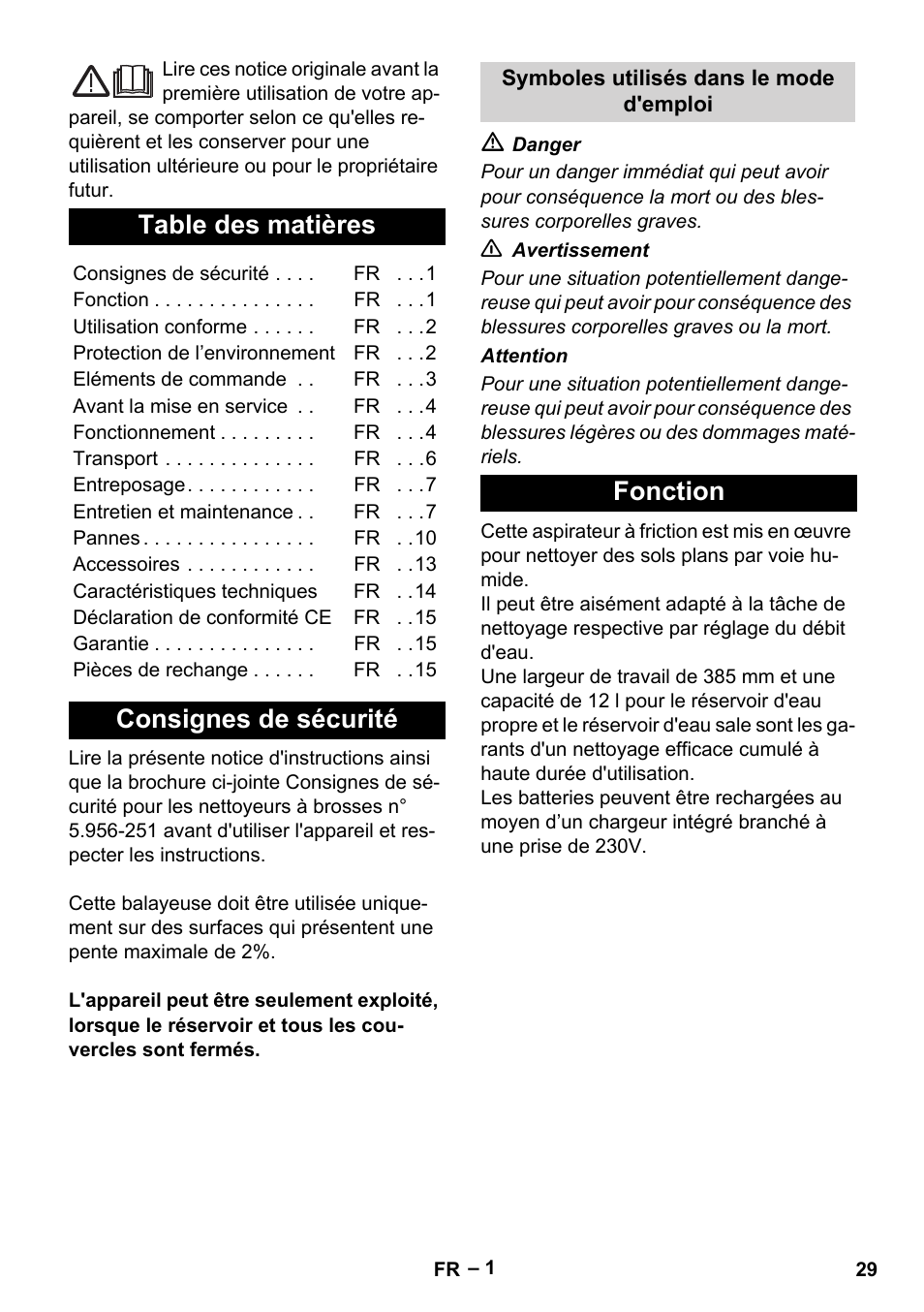 Karcher BD 40-12 C Bp Pack User Manual | Page 29 / 374