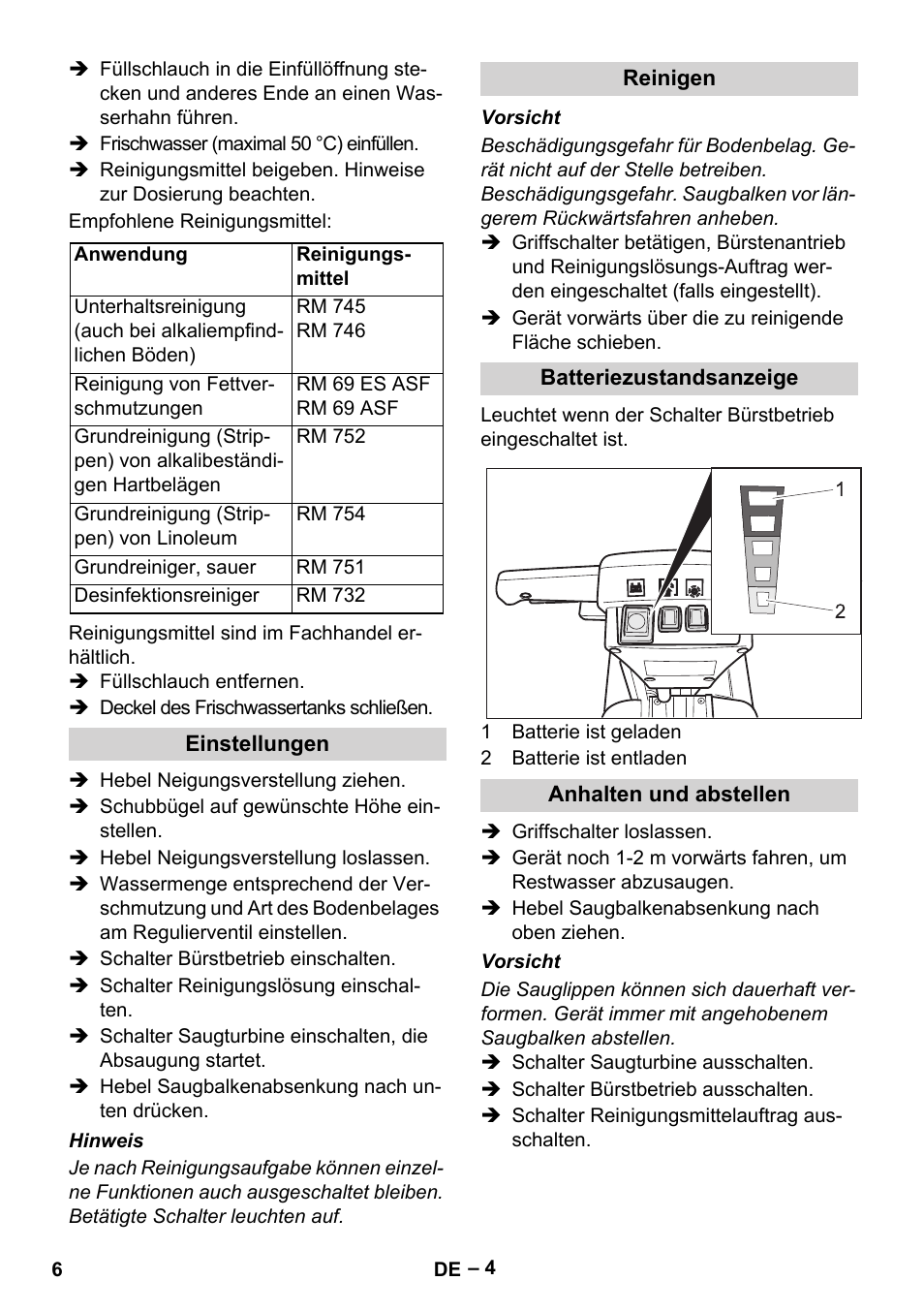 Karcher BD 40-12 C Bp Pack User Manual | Page 6 / 374