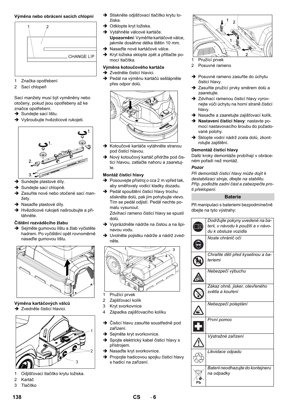 Karcher B 40 C Ep R 55 User Manual | Page 138 / 276