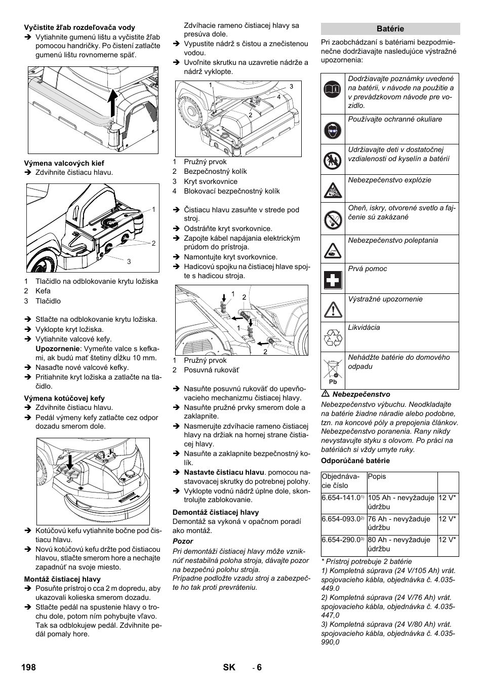 Karcher B 40 C Ep R 55 User Manual | Page 198 / 276
