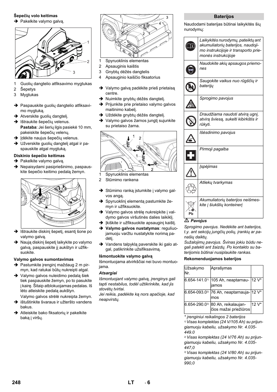 Karcher B 40 C Ep R 55 User Manual | Page 248 / 276