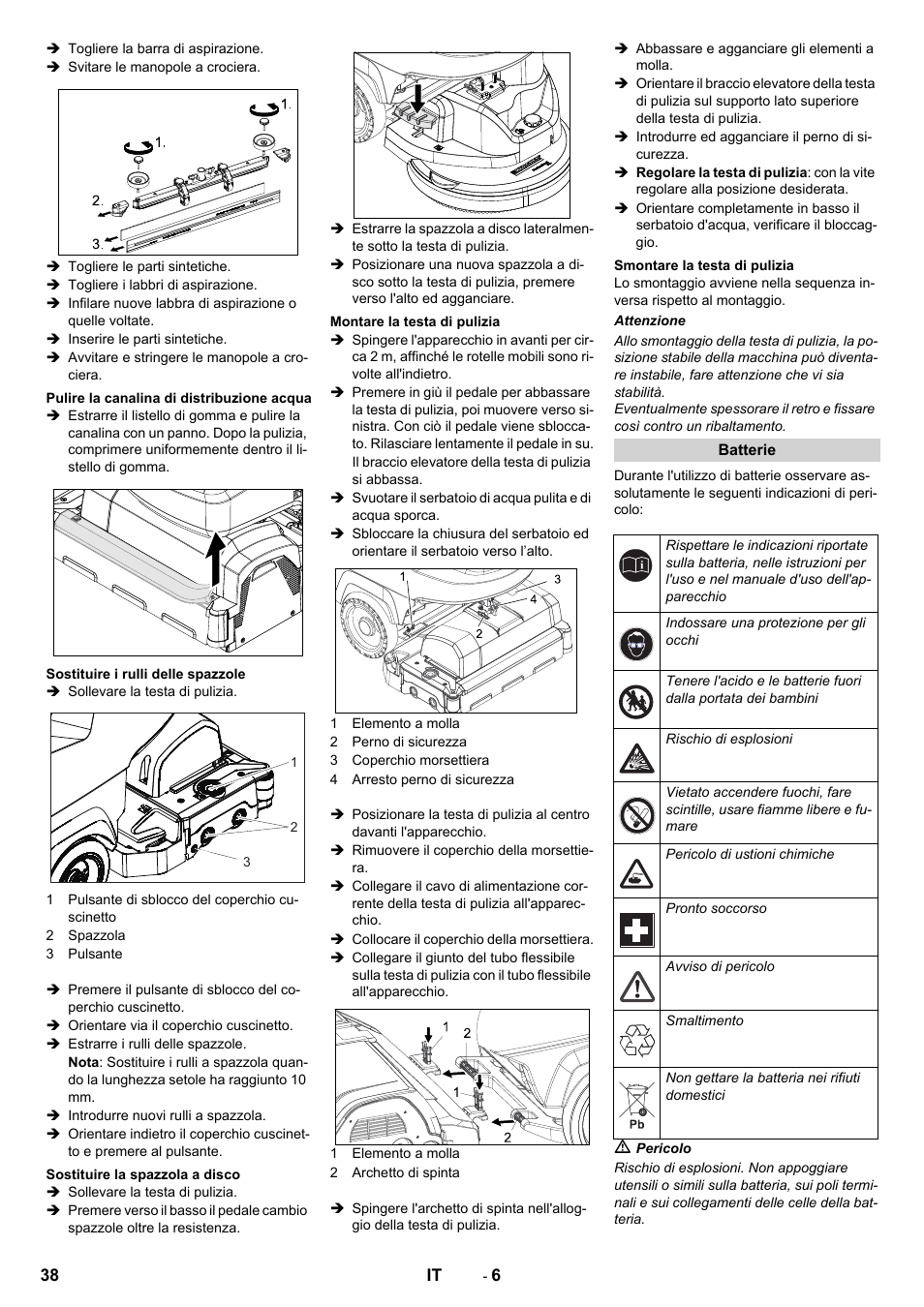 Karcher B 40 C Ep R 55 User Manual | Page 38 / 276