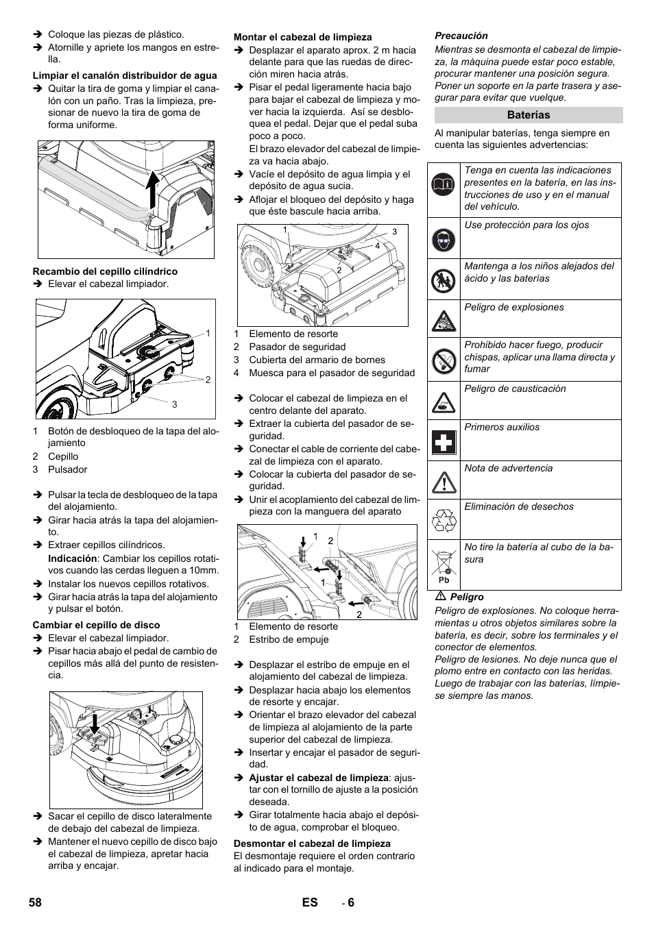 Karcher B 40 C Ep R 55 User Manual | Page 58 / 276