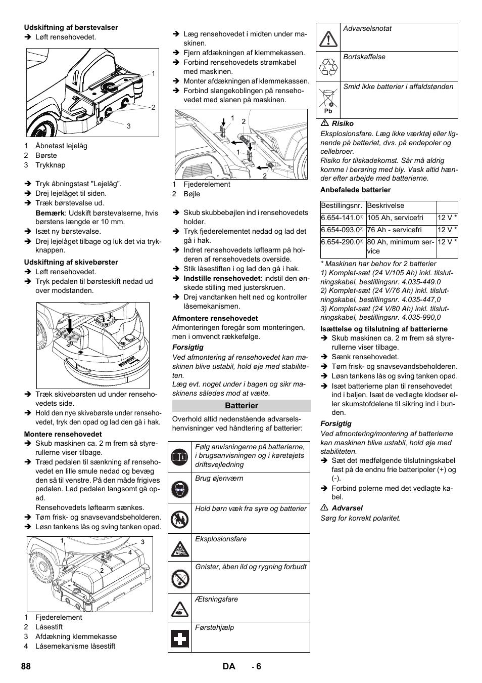 Karcher B 40 C Ep R 55 User Manual | Page 88 / 276