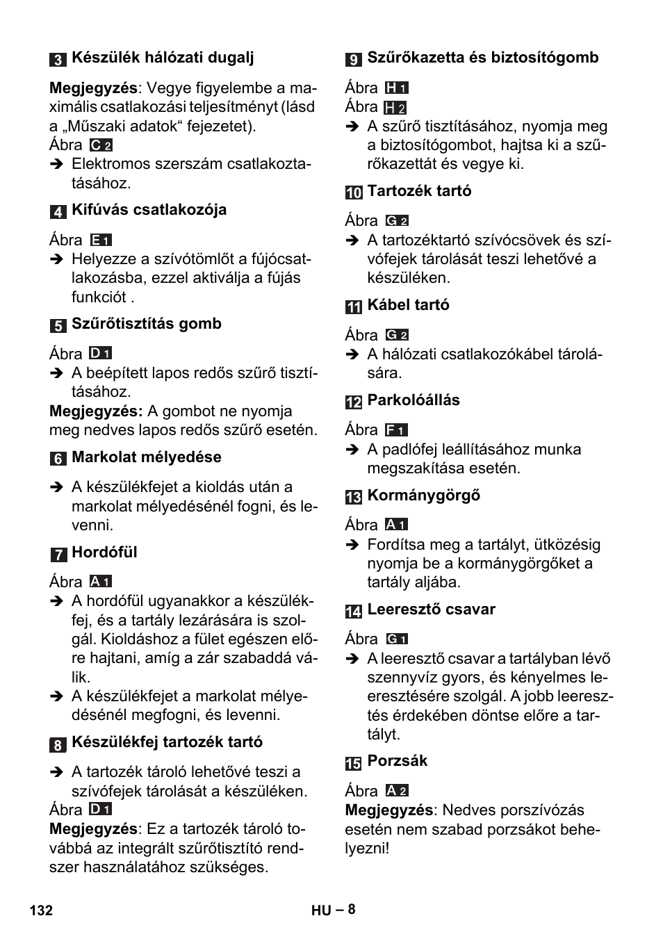 Karcher MV 5 User Manual | Page 132 / 260