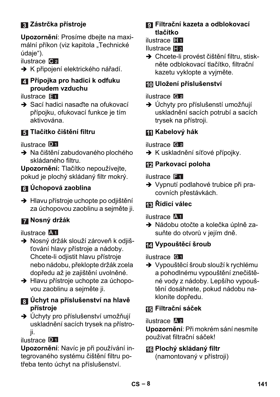 Karcher MV 5 User Manual | Page 141 / 260