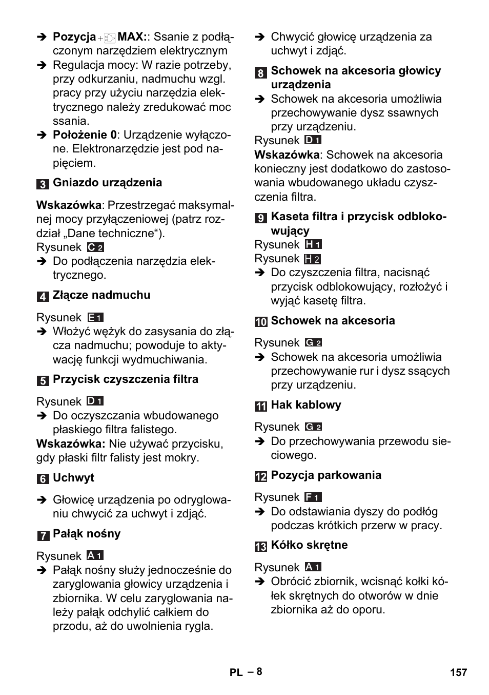 Karcher MV 5 User Manual | Page 157 / 260