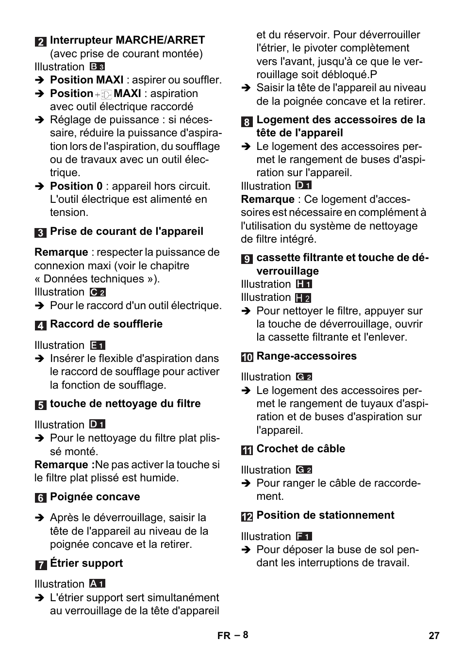 Karcher MV 5 User Manual | Page 27 / 260