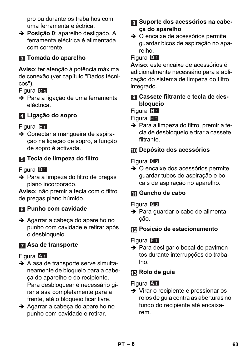 Karcher MV 5 User Manual | Page 63 / 260